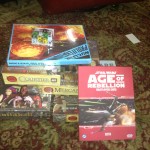 Recovered Gen Con gallery thumbnail. Original caption: Gen Con Schwag!